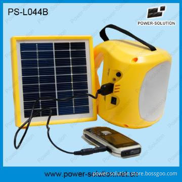 1W mini solar light kits with phone charger
